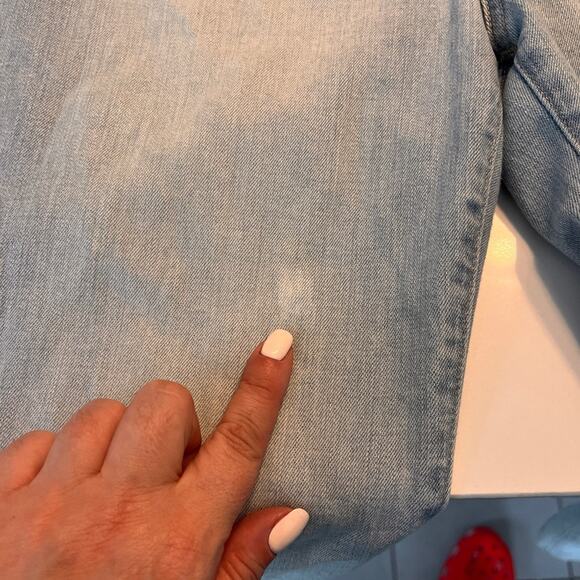 Madewell 9" Mid-Rise Skinny Crop Jeans in Coolmax® Denim Edition Size 30 - Picture 11 of 14